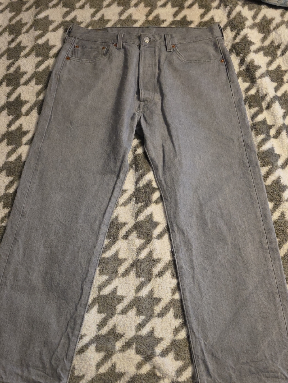 Levi's Light Gray 501® Men's Jeans Size 36x30